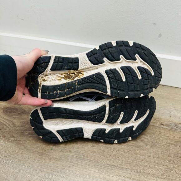 ASICS Gel Contend 7 Black Sneakers Women’s Size 7 - Picture 8 of 10